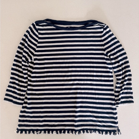 Talbots Boatneck Tee, Size L - Picture 2 of 4